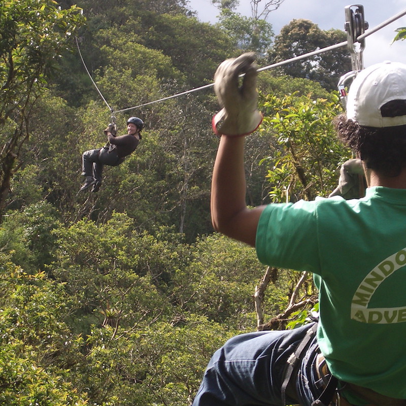 Mindo ziplining tours